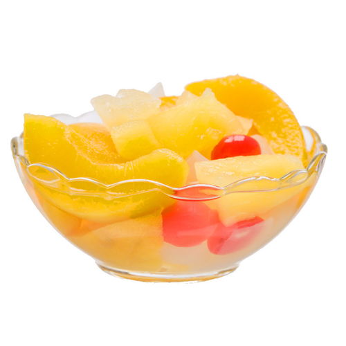 什锦罐头510gx4瓶装新鲜水果罐头糖水杂果混合罐头食品包邮玻璃瓶